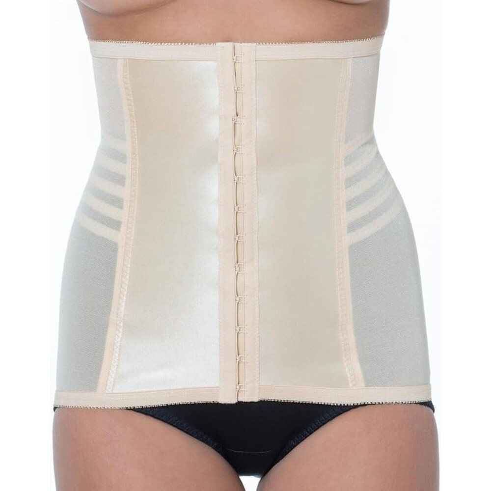 Rago 821 Waist Cincher/Waist Trainer Beige Size L (waist 30) Supportive Control